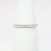 Picture of Classic 14k White Gold & Diamond Wedding Band