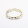 Picture of Classic 14k White Gold & Diamond Wedding Band