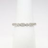 Picture of Vintage Inspired 14k White Gold & Diamond Wedding Band