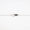 Picture of 10k White Gold, Blue Topaz & Diamond Cross Pendant Necklace