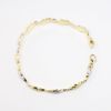 Picture of 10k Two-Tone Textured Gold Dolphin Link Bracelet