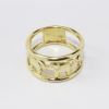 Picture of 14k Yellow Gold Ring with Walking Elephants