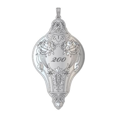Picture of 2024 Reed & Barton Francis I Ornament, 200th Anniversary