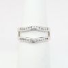 Picture of 14k White Gold & Channel Set Diamond Ring Enhancer