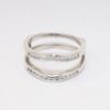Picture of 14k White Gold & Channel Set Diamond Ring Enhancer