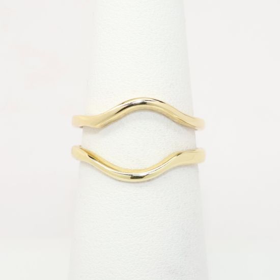 Picture of 14k Yellow Gold Double Sided Ring Enhancer
