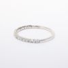 Picture of 14k White Gold & Diamond Flexible Wedding Band