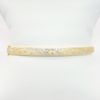 Picture of Confetti Collection 14k Yellow Gold & Diamond Hinged Bangle Bracelet