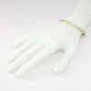 Picture of Confetti Collection 14k Yellow Gold & Diamond Hinged Bangle Bracelet