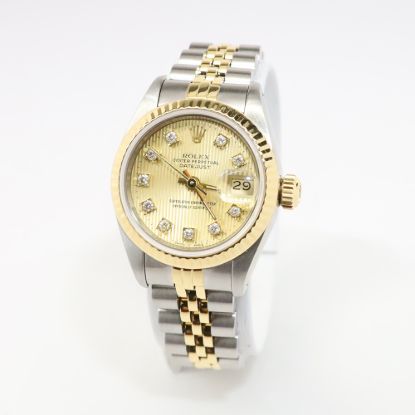 Picture of Ladies Rolex 18k Yellow Gold & Stainless Steel Datejust Oyster Watch