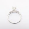 Picture of 18k White Gold & GIA Certified Square Cut Diamond Solitaire Ring