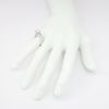 Picture of 14k White Gold & Round Brilliant Cut Diamond Solitaire Bridal Ring Set