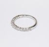 Picture of 14k White Gold & Diamond Wedding Band