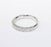 Picture of Traditional 14k White Gold & Diamond Wedding Band