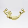 Picture of 14k Yellow Gold Swimming Mermaid Pendant