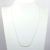 Picture of 14k Yellow Gold Necklace with Diamond Arc Pendant