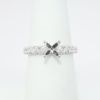 Picture of 14k White Gold & .72ct Diamond Semi-Mount Ring