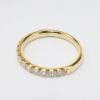 Picture of Traditional 14k Yellow Gold & Diamond Wedding Band