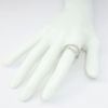 Picture of 14k White Gold & Diamond Contoured Insert Ring Enhancer 