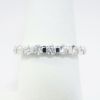 Picture of 14k White Gold & Bar Set Diamond Wedding Band