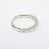 Picture of 14k White Gold & Bar Set Diamond Wedding Band
