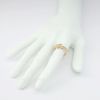 Picture of 14k Rose Gold & Diamond Nail Shaped Double Bypass Ring