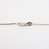 Picture of 14k White Gold Necklace with Diamond Solitaire Cross Pendant