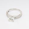 Picture of 18k White Gold & GIA Certified Round Brilliant Cut Diamond Engagement Ring 