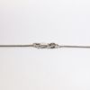 Picture of Antique Art Deco Platinum, Jet & Double Old Mine Cut Diamond Pendant with White Gold Chain