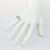 Picture of Art Deco Era 18k White Gold Filigree, Opal & Diamond Ring