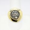 Picture of 18k Yellow Gold, Diamond & 1736 Spanish Real Coin Ring 