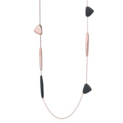 Picture of Rose Gold Vermeil Sterling Silver Necklace  
