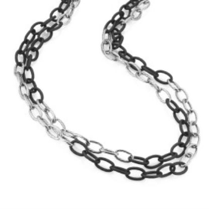 Picture of 46" Sterling Silver Chain Link Necklace 