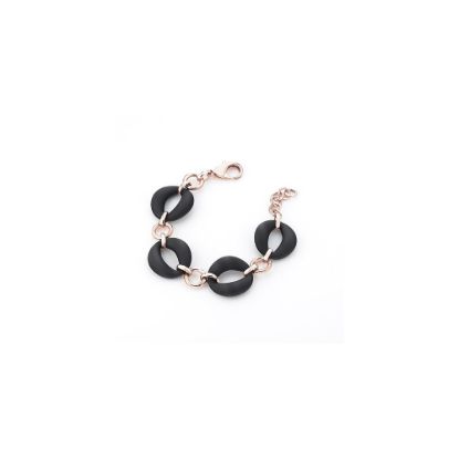 Picture of 9.5" Rose Gold Vermeil Sterling Silver Bracelet 