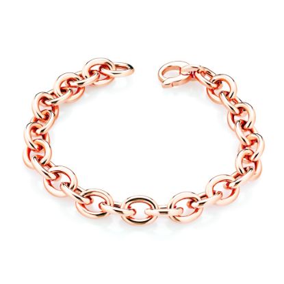 Picture of 8" Rose Gold Vermeil Sterling Silver Bracelet 