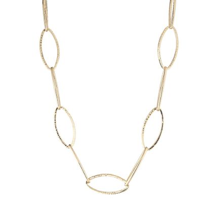 Picture of 21" Yellow Gold Vermeil Chain Link Necklace 