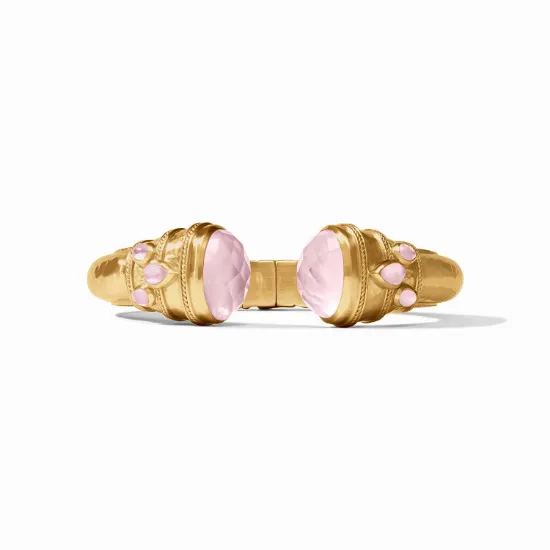 Picture of Cannes Hinged Cuff Bracelet in Iridescent Rose