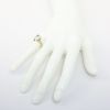 Picture of Antique Edwardian Era 10k Yellow Gold & Emerald Cut Rock Crystal Ring