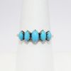 Picture of Antique Victorian Era 10k Gold & Graduating Turquoise Cabochon Ring