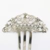 Picture of Antique Victorian Sterling Silver Decorative Hair Comb