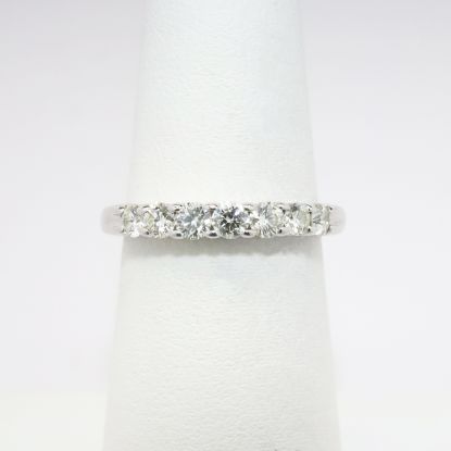 Picture of 14k White Gold & Diamond Band