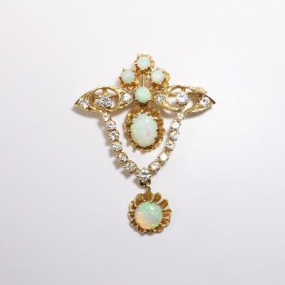 Picture of Timeless Opal Charm Brooch/Pendant
