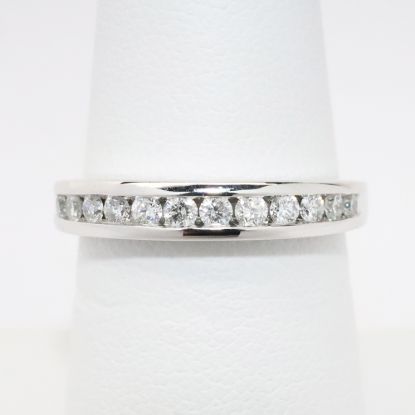 Picture of 14k White Gold Diamond Band 