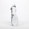 Picture of Vintage Daum Mid Century Clear Sitting Cat Crystal Figurine