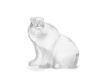 Picture of Lalique Large Clear & Frosted Crystal Polar Bear Figurine #11637