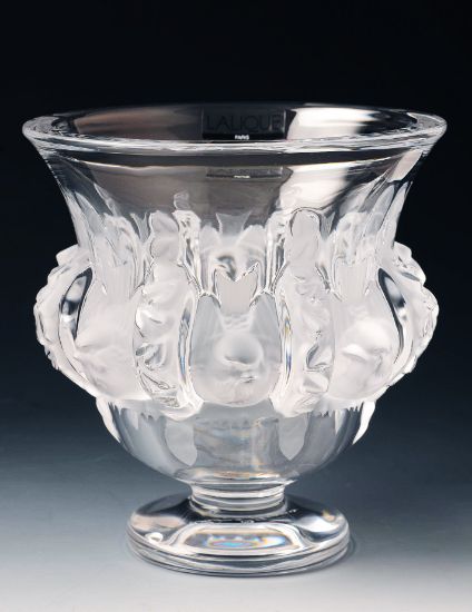 Picture of Lalique Dampierre Vase Love Birds
