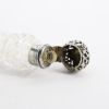 Picture of Antique Unger Brothers Sterling Silver & Cut Crystal Chatelaine Perfume Bottle