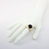 Picture of 14k Yellow Gold Onyx Intaglio Ring
