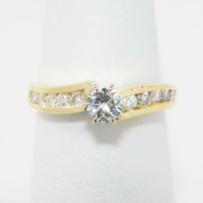 Picture of 14k Yellow Gold .25CT Diamond Ring 