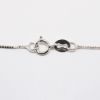 Picture of 14k White Gold Sapphire & Diamond Pendant